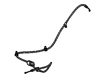 Chevy 20860176 Rear Cable