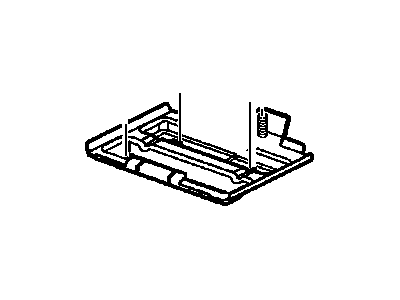 Chevy G20 Battery Tray - 15556566