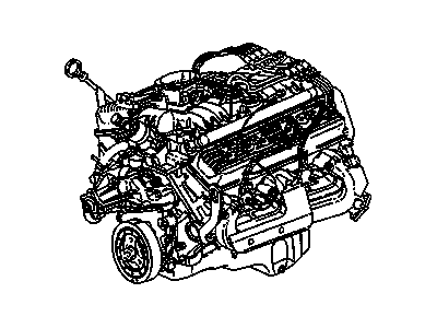 Chevy 12530284 Engine
