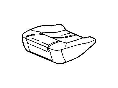 Chevy 89042450 COVER,DRIVER SEAT CUSHION(PEWTER)