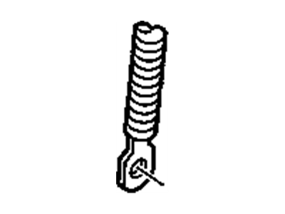 Chevy 88987160 CABLE,GENERATOR(INCLUDES 23)(2.342)