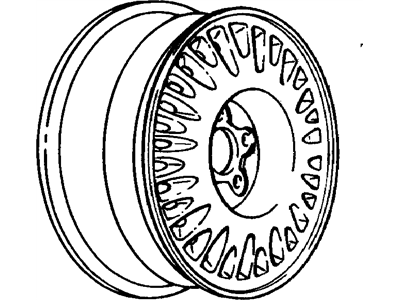 Oldsmobile 98 Spare Wheel - 12365448