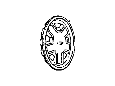 GM 14035574 Cover, Gold 14035574 GM Cover, Gold Illustration 1 of 1