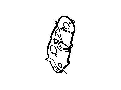 Pontiac Sunbird Timing Cover - 90281810