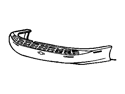 Chevy Lumina APV Bumper Cover - 10216119
