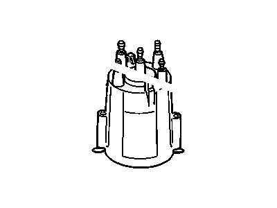 Oldsmobile Distributor Cap - 19110938