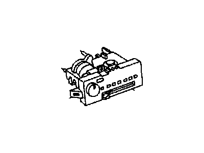 Pontiac A/C Switch - 16034631