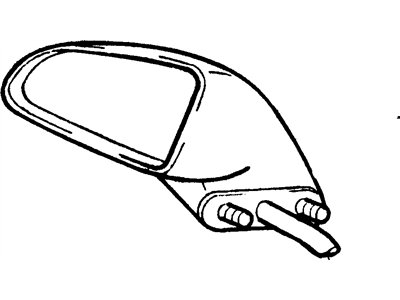 Oldsmobile Delta 88 Side View Mirrors - 20655723