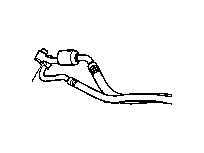 Chevy 15876041 Compressor & Condenser Hose