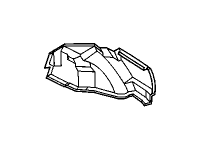 Chevy 10214863 Side Trim Panel