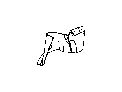 Saturn 21038619 Trunk Trim