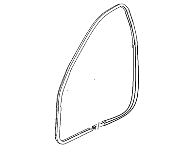 Saturn SC1 Door Seal - 21160176