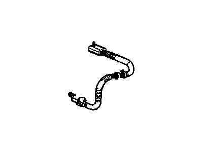Chevy 15306332 CONNECTOR,SOLENOID-SHOCK ABSORBER ELECTRONIC SUSPENSION CONTROL ACTUATOR(SHROUDED)(BLACK)(2-WAY FEMALE)(W/LEADS)(W/O TERMINAL POSITION ASSURANCE)(FRONT)