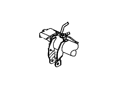 GMC Sierra 2500 Parking Brake Cable - 15084208