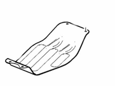 84141162 GM Shield, Cross Member, Rear Illustration 1 of 1