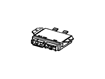 GM 9360841 Control Module, Black 9360841 GM Control Module, Black Illustration 1 of 1