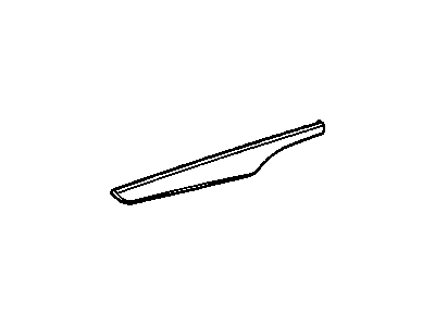Cadillac 20822846 APPLIQUE,REAR SIDE DOOR TRIM PANEL(PART OF 16)(SAPELE)