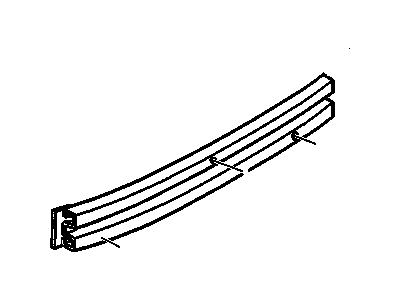 GM 10184900 Impact Bar 10184900 GM Impact Bar Illustration 1 of 1