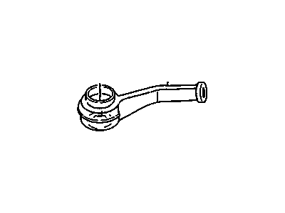 Oldsmobile Cutlass Supreme Air Intake Coupling - 25096979