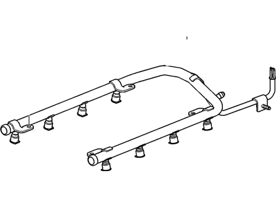 Cadillac 12597870 Fuel Rail