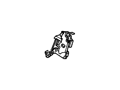 Pontiac T1000 Door Lock - 16608185