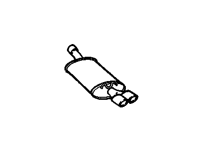 Cadillac 25642405 Muffler & Pipe