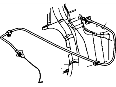 Chevy Express 2500 Accelerator Cable - 15281171