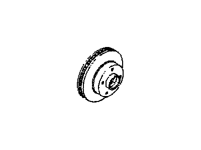 Chevy Celebrity Brake Rotor - 14046950