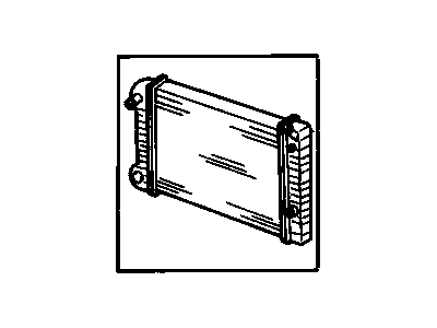 Pontiac Radiator - 52498589
