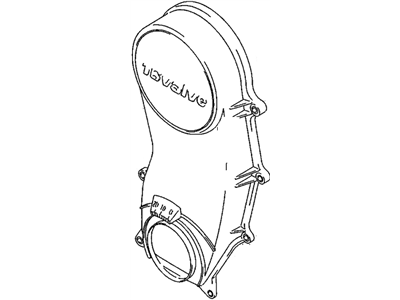 Chevy 91177727 Front Cover