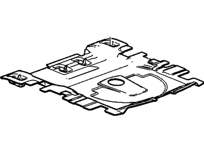 GM 25926975 Carpet, Load Floor 25926975 GM Carpet, Load Floor Illustration 1 of 1