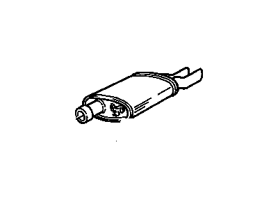 Chevy Beretta Muffler - 10104424