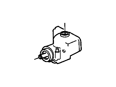 Cadillac DeVille Power Steering Pump - 26044687