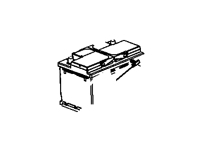 Chevy 25925265 CLIP,BATTERY CABLE(USED FOR HIGH VOLTAGE OUTPUT CABLE)(*KIT1)