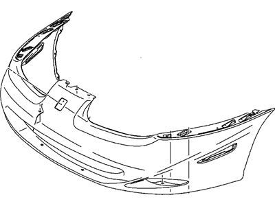 Saturn SC1 Bumper - 21112465