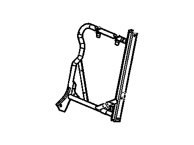 GM 12549812 Frame, A50 - Front Low Back Bucket ("D" Trim) 12549812 GM Frame, A50 - Front Low Back Bucket ("D" Trim) Illustration 1 of 1