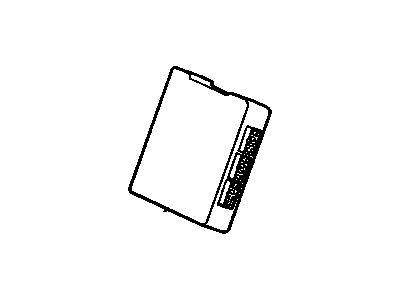 Cadillac DeVille Suspension Control Module - 9359240