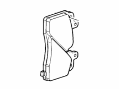 GM 84498292 Pad Kit, Brake 84498292 GM Pad Kit, Brake Illustration 1 of 1
