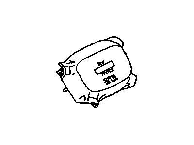 GM 16760221 Airbag, Inflatable Restraint System 16760221 GM Airbag, Inflatable Restraint System Illustration 1 of 1