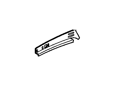 22584129 GM Side Rail, Front Passenger Side Illustration 1 of 1