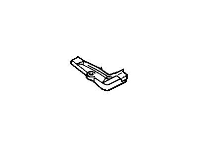 GM 22576167 Tie Bar Extension, Front Driver Side 22576167 GM Tie Bar Extension, Front Driver Side Illustration 1 of 1