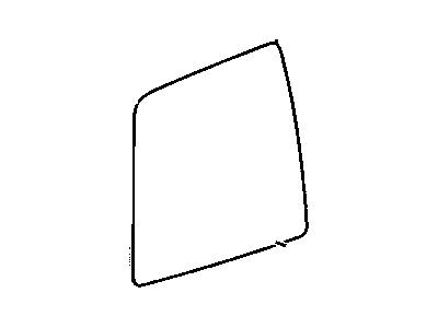 GM 25752117 Fixed Glass, Rear Passenger Side 25752117 GM Fixed Glass, Rear Passenger Side Illustration 1 of 1