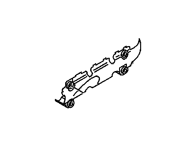 GM 97333893 Shield, Exhaust Manifold 97333893 GM Shield, Exhaust Manifold Illustration 1 of 1