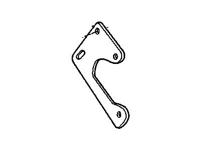 Chevy 14091831 Compressor Rear Bracket