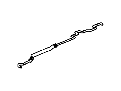 GM 10160489 Rod, Front Driver Side 10160489 GM Rod, Front Driver Side Illustration 1 of 1