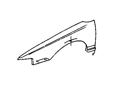 Chevy Caprice Fender - 12501861