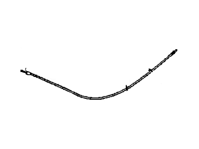 Chevy Impala Hood Release Cable - 1716424