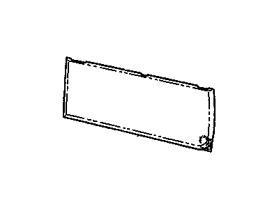 GM 15966858 Trim Panel, Passenger Side 15966858 GM Trim Panel, Passenger Side Illustration 1 of 1