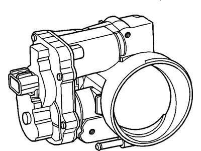 Chevy 12679524 Throttle Body