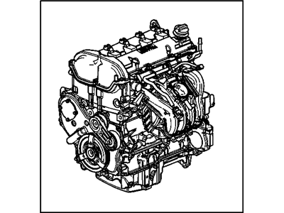 GM 12632855 Engine 12632855 GM Engine Illustration 1 of 1